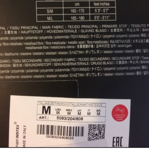 New Zara Sparkle tights - Picture 4 of 4